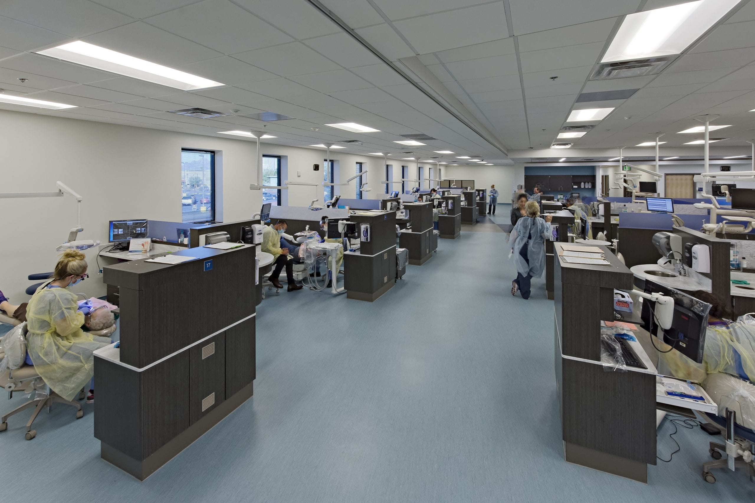 Interior Phoenix College Center for Excellence in Healthcare Education