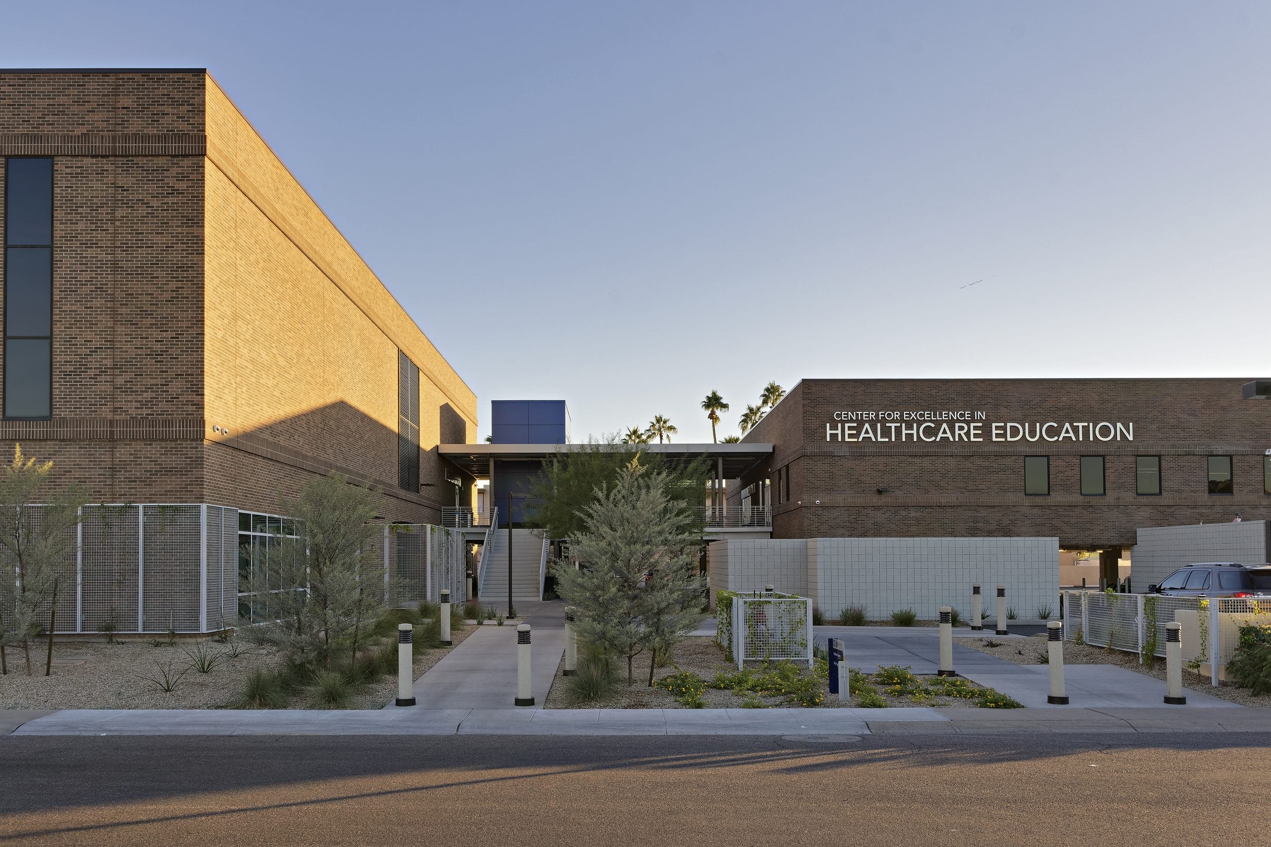 Exterior Phoenix College Healthcare Center