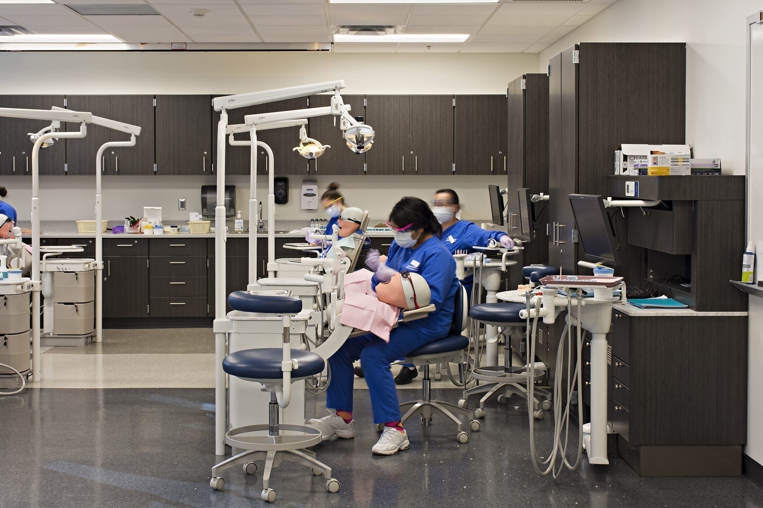 Interior Phoenix College Healthcare Center, Dentistry