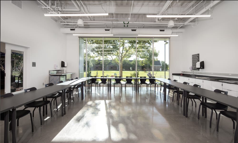 Interior Waterford School Science Center